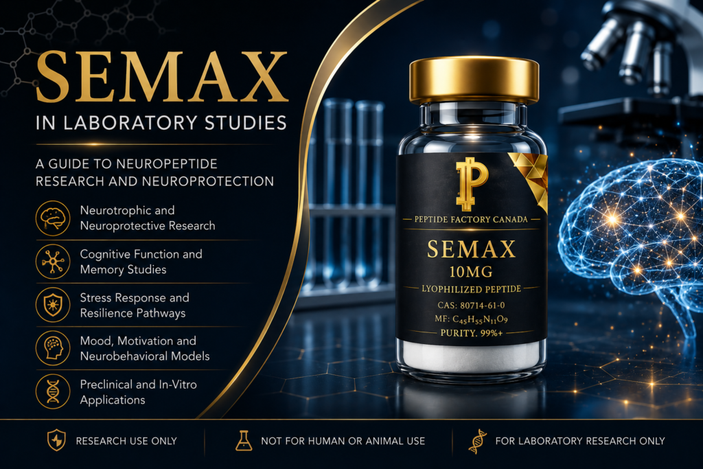 Semax ACTH(4-10) peptide research in laboratory studies