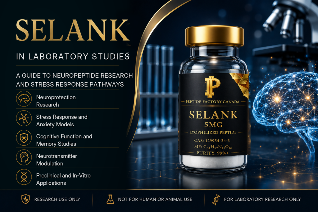 Selank tuftsin-derived peptide research in laboratory studies