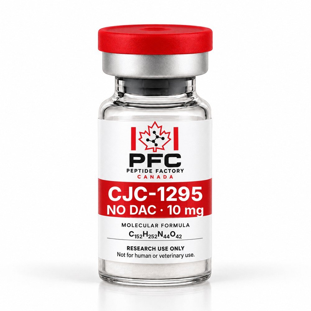 CJC-1295 (no DAC) research vial – PFC Peptide Factory Canada