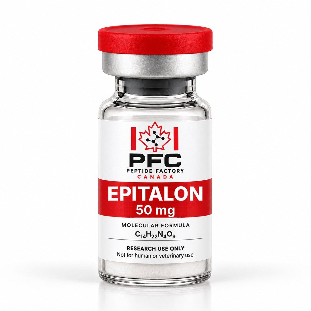 Epitalon research vial – PFC Peptide Factory Canada
