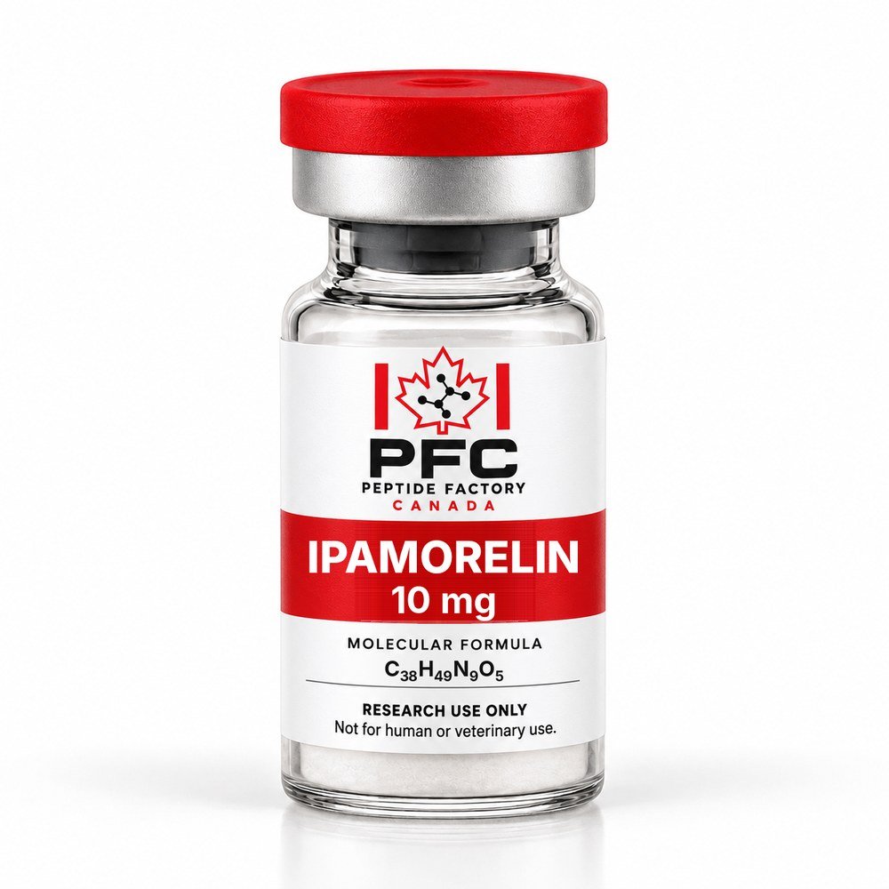 Ipamorelin research vial – PFC Peptide Factory Canada