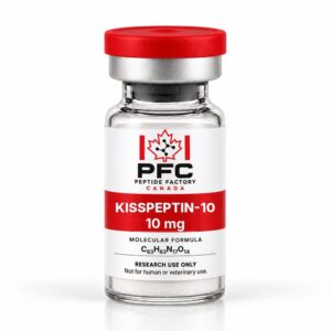 Kisspeptin-10 research vial – PFC Peptide Factory Canada