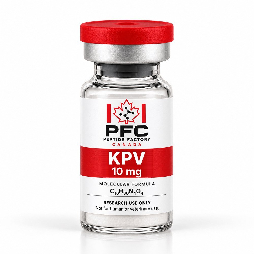 KPV research vial – PFC Peptide Factory Canada