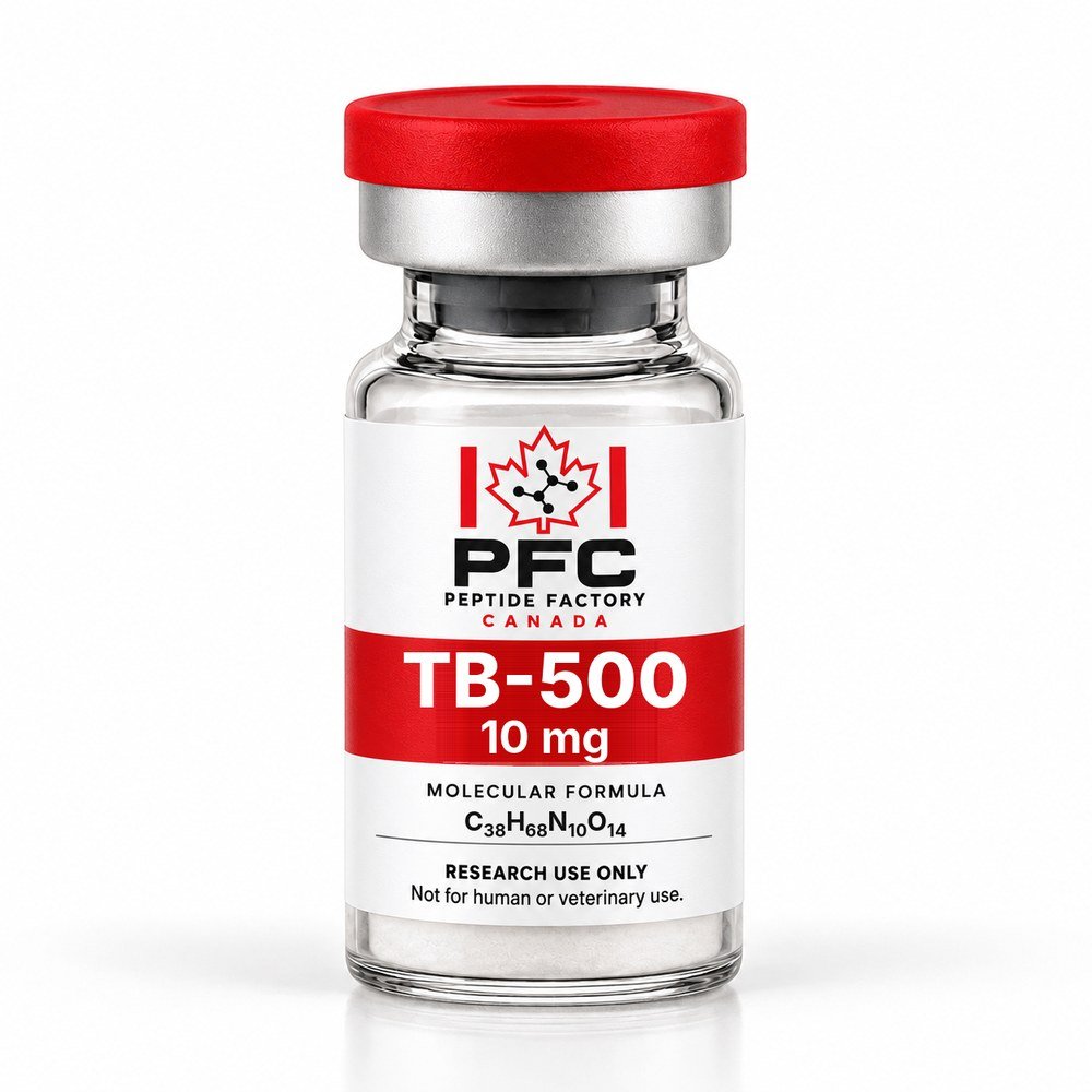 TB-500 research vial – PFC Peptide Factory Canada