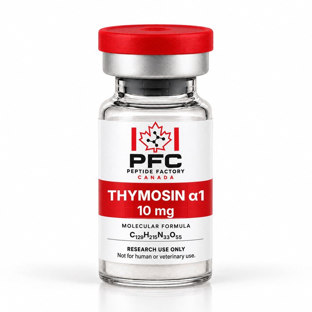 Thymosin Alpha-1 research vial – PFC Peptide Factory Canada